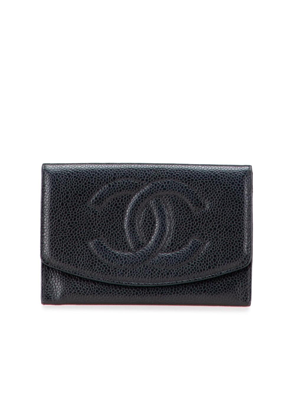 Chanel Cc Caviar Trifold Wallet Pre- #305914C50B